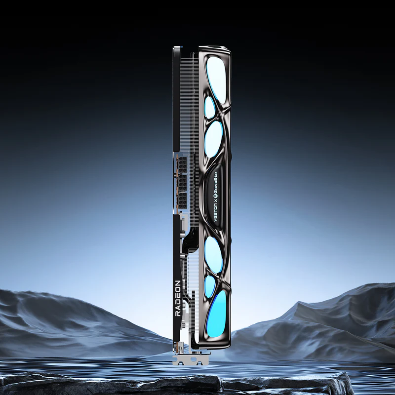 Yeston x GravaStar AMD RADEON RX 9070 XT 16G GDDR6 Mercury Nova OC Yeston x GravaStar AMD RADEON RX 9070 XT 16G GDDR6 Mercury Nova OC